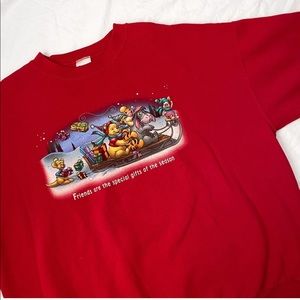 Winnie The Pooh + Friends Christmas Crewneck